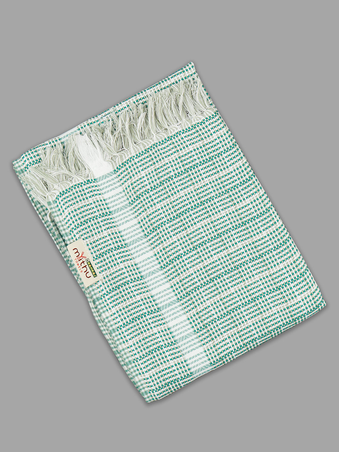 100% Cotton Self Designed Family Bath Towel Signature 1132 (Pack of 5)
