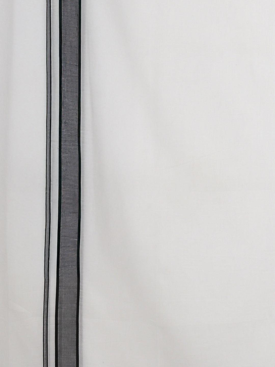 Men Cotton Blend Double Layer White Dhoti with Fancy Border RP2
