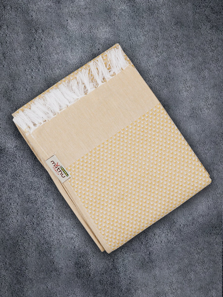 100% Cotton Signature Checked Bath Towel 1111 (Pack of 3)