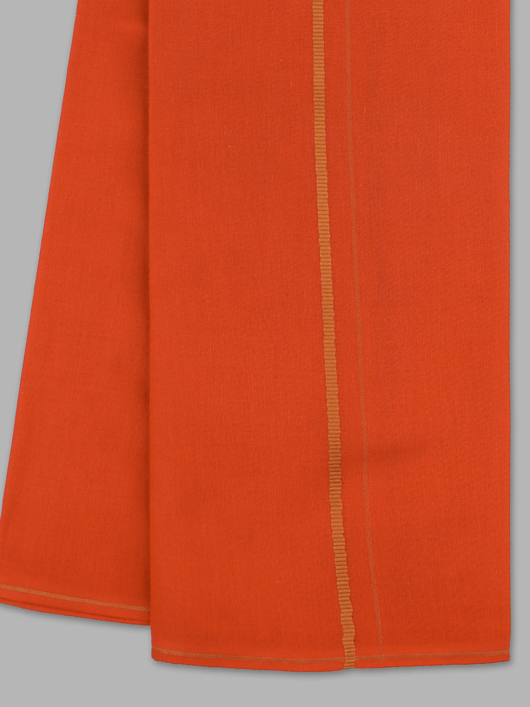 Devotional Orange Towel with Small Border (Pack of 2)