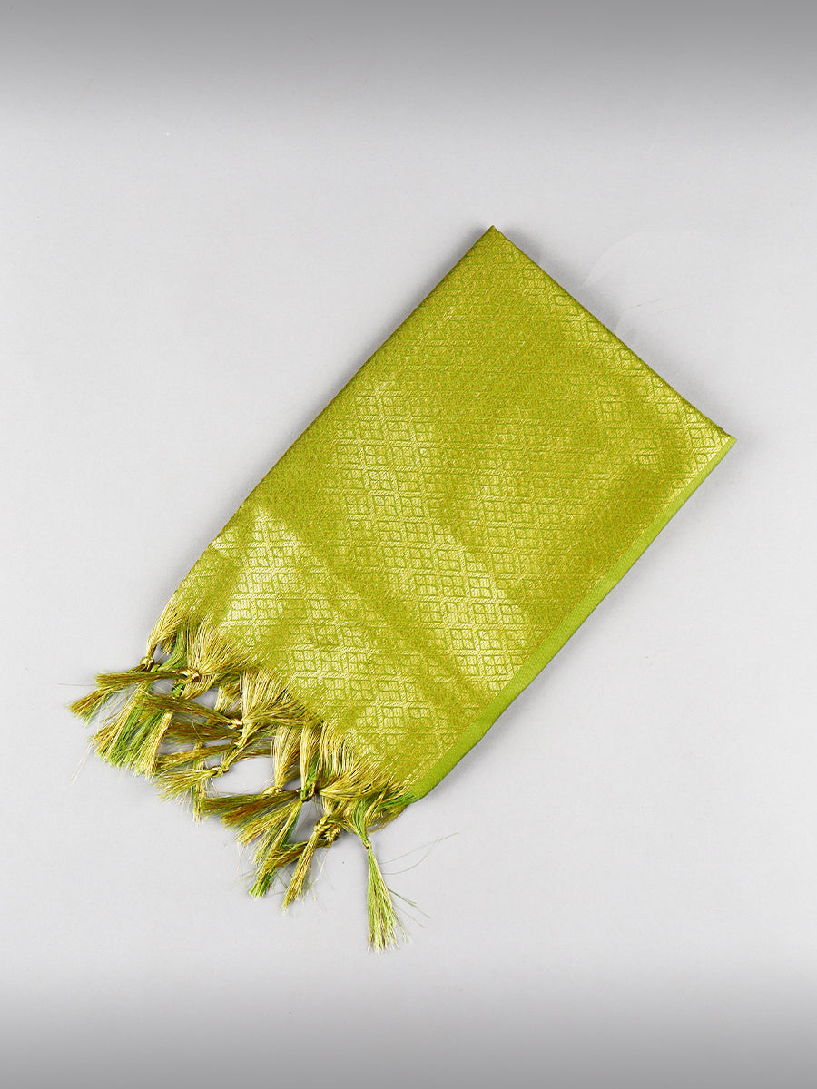 Jari Shawl/Ponnadai 001-Green