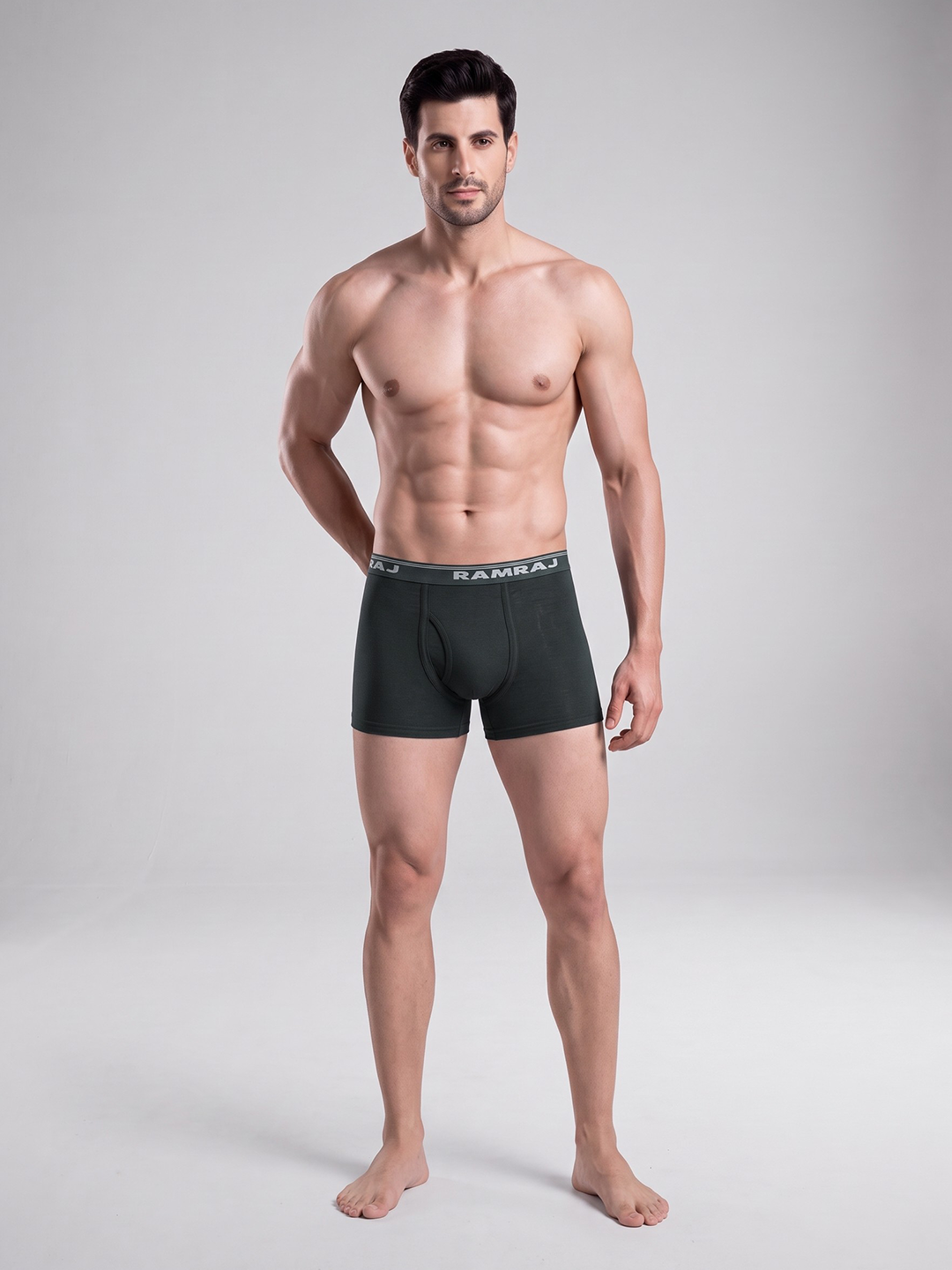 Combed Cotton Assorted Colour OE Without Pocket Trunk Vintrack (Pack of 2)