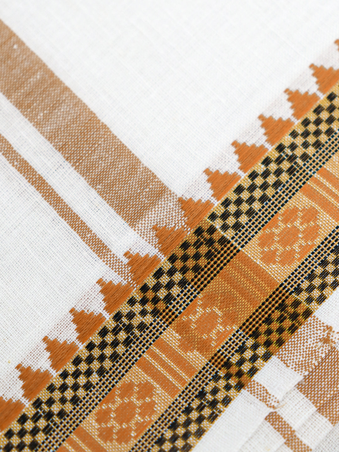 Men Cotton Fancy Border Towel Rakuram