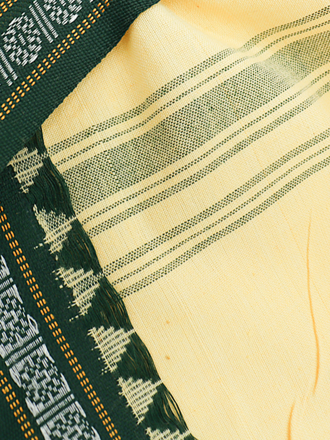 Men Fancy Border Angavastram Towel Sandal