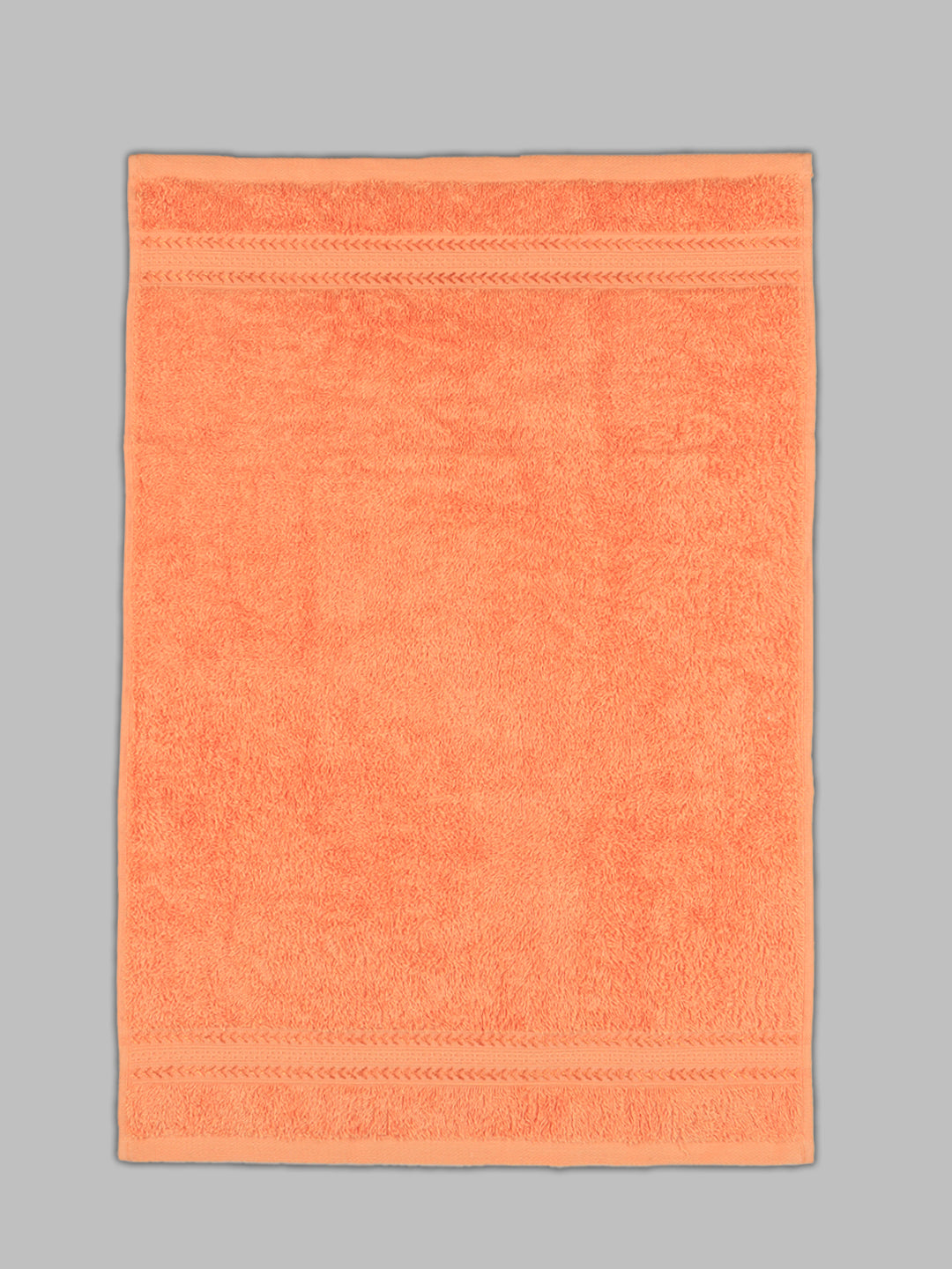 Bamboo Cotton Terry Hand Towel Orange HC1 (Pack of 2)