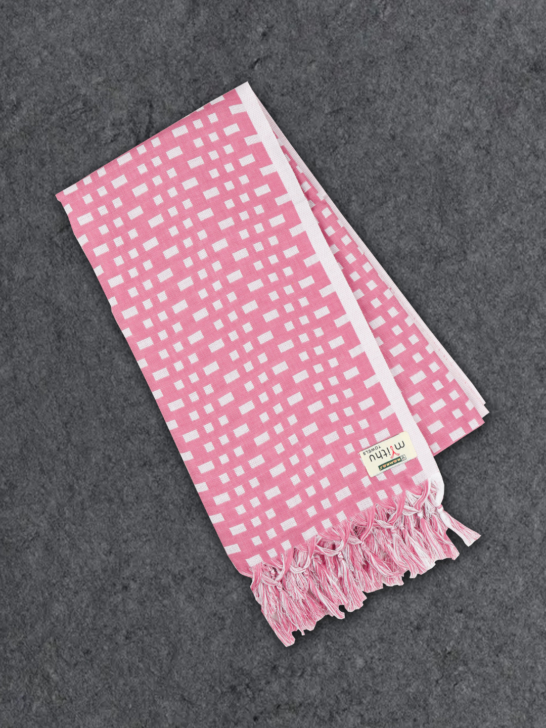 100% Cotton Bath Towel with Assorted Colour Twin Plus 896G