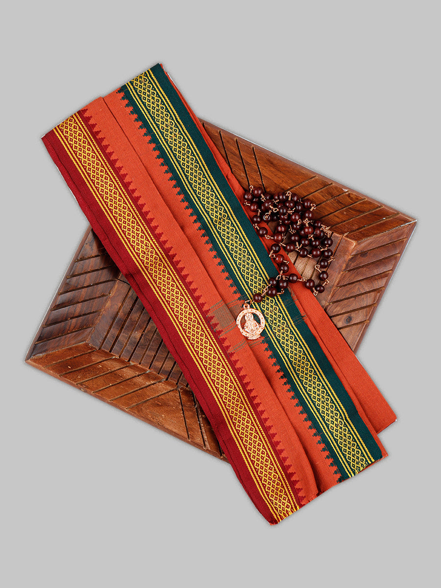 Devotional Vedant Kaavi Towel (Pack of 3)