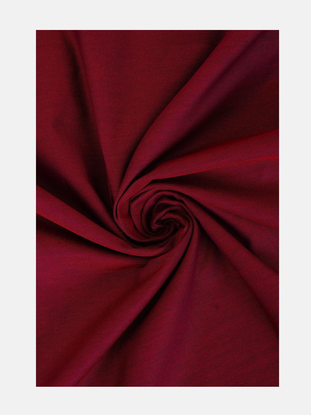 Men 100%Cotton Maroon Plain Shirt Fabric Ferrari