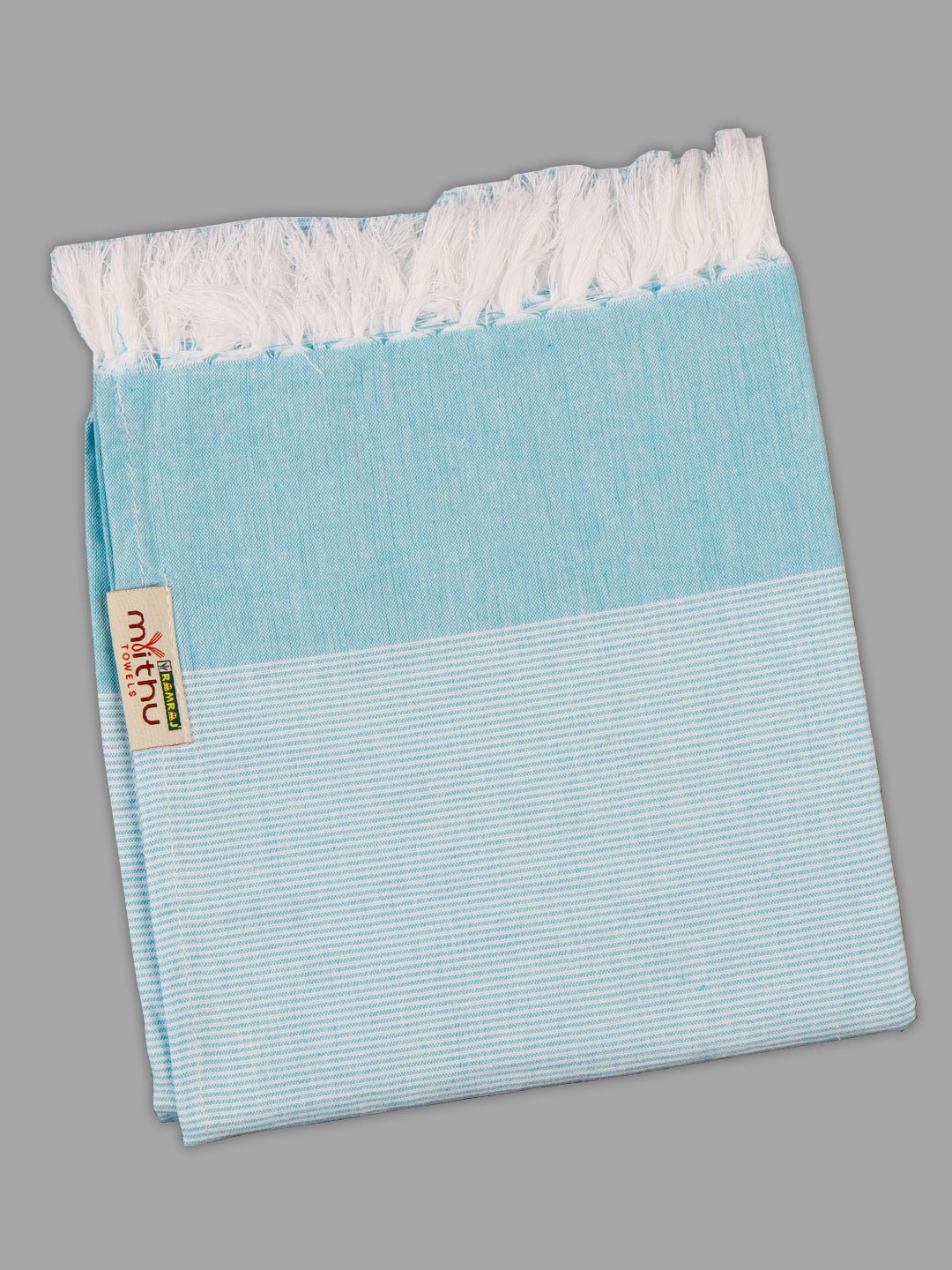 Premium Cotton Striped Bath Towel Family 1127 (Pack of 5)