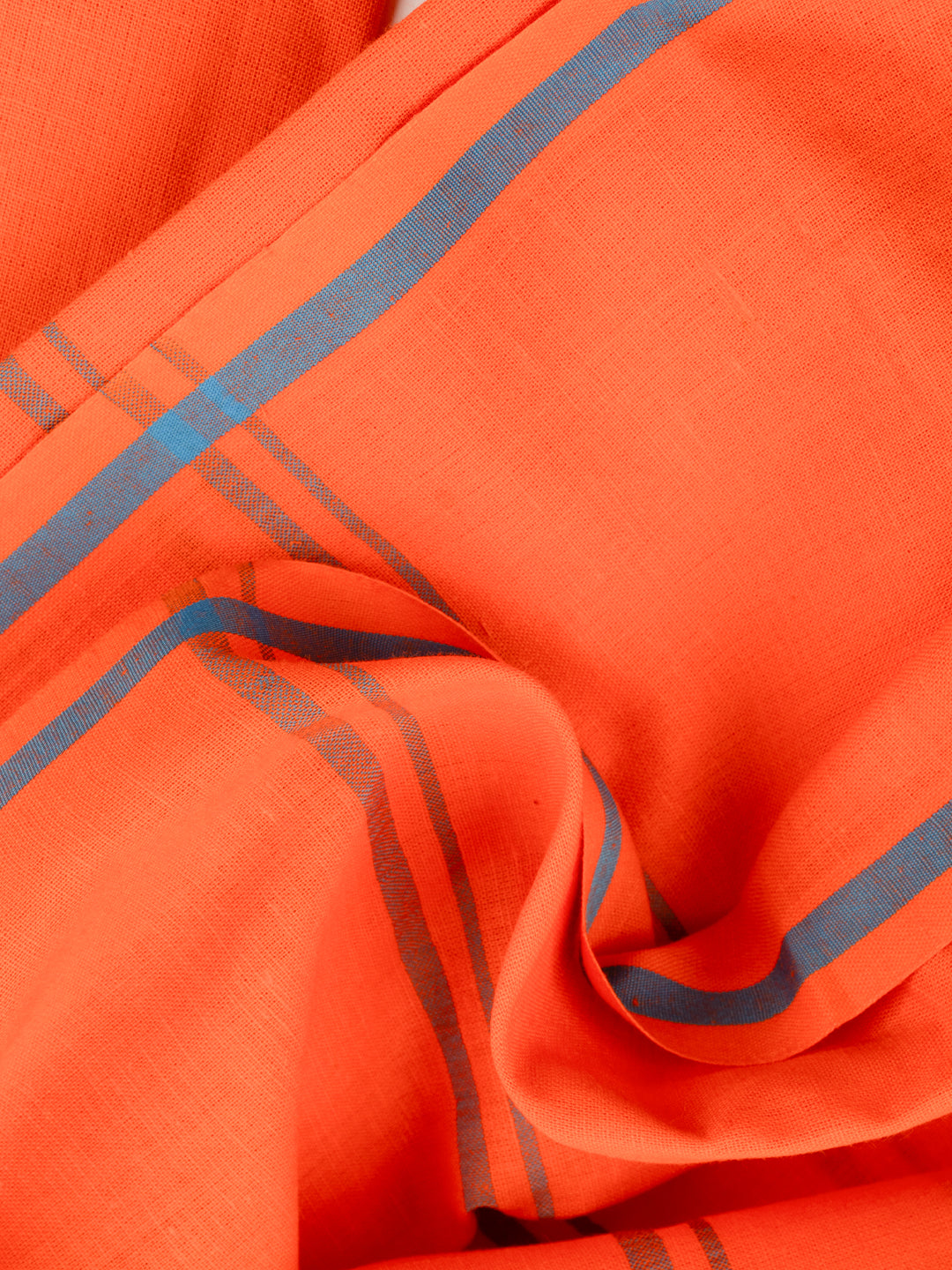 Roland Orange Towel -Pack of 2 (Assorted Border)