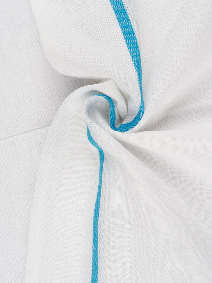 Regular White Bath Towel (2 PCs Pack)-View five