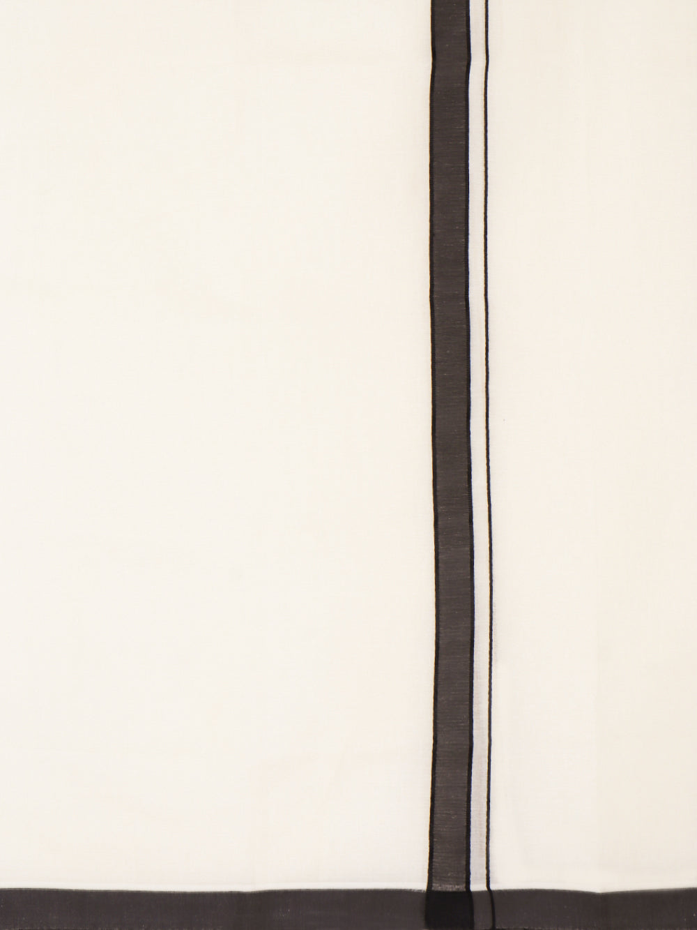 Men Kora Cotton Double Layer Dhoti with Fancy Border RKP01