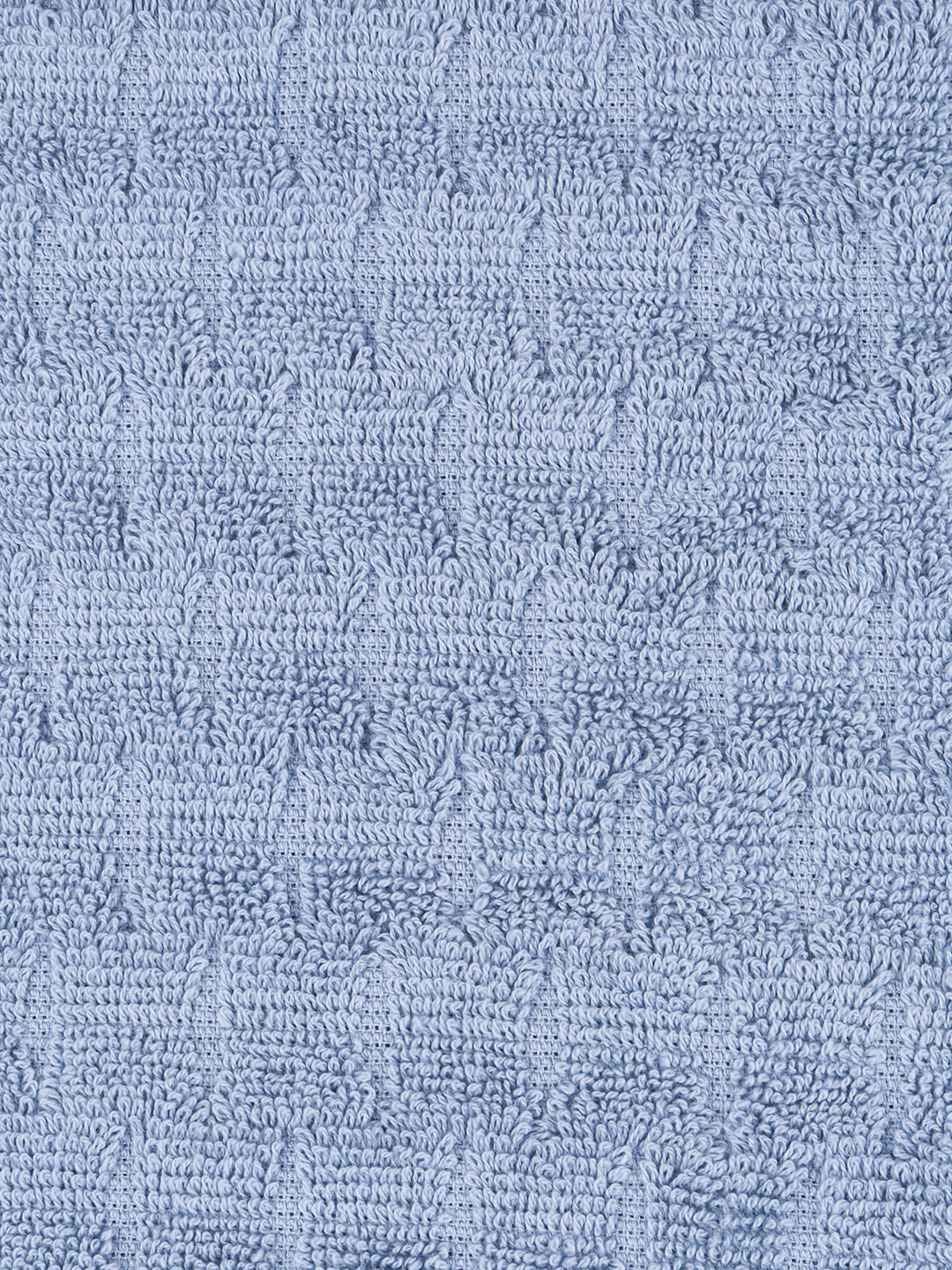 Luxury Terry Low Twist  Bath Towel Blue Fog