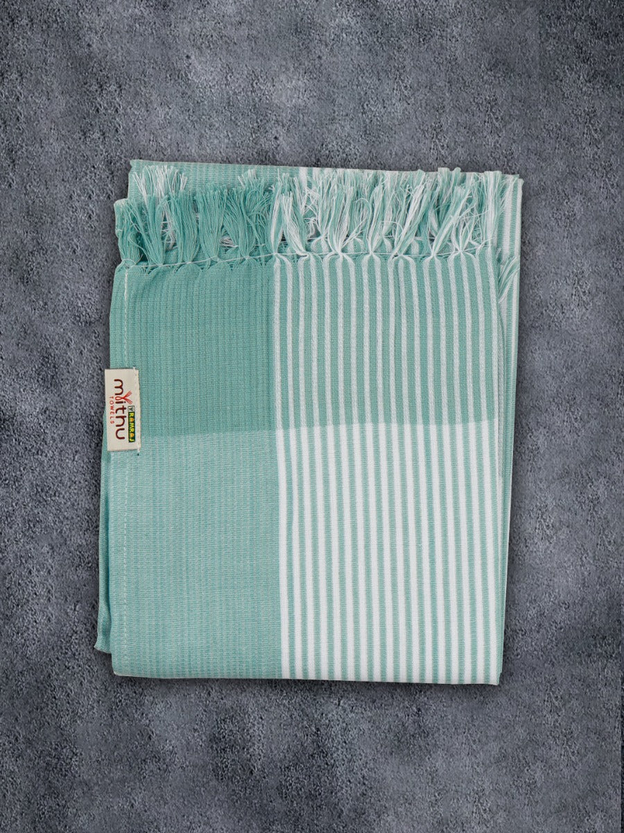 100% Cotton Signature Striped Bath Towel 1107 (Pack of 3)