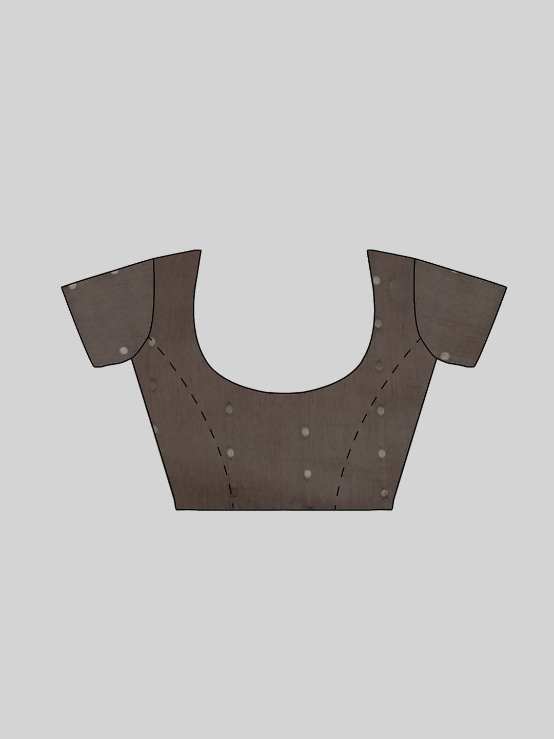 Women Light Brown Semi Tussar Printed Saree ST262