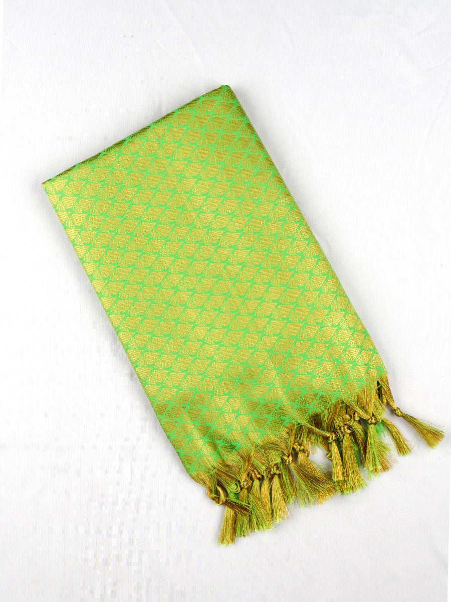 Jari Shawl/Ponnadai 212-Light green