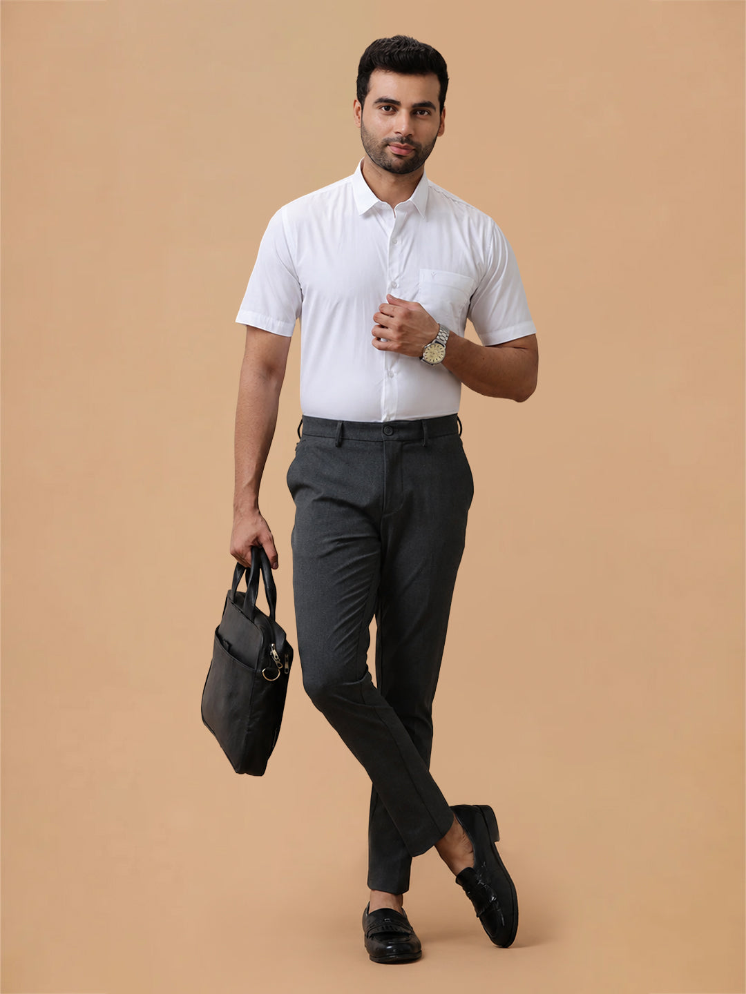Giza Cotton White Shirt – Giza Club 6001