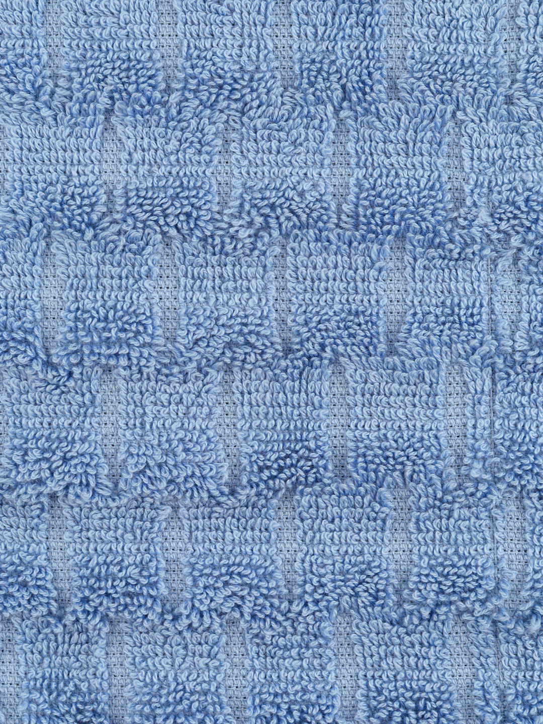 Luxury Terry Low Twist  Bath Towel  Blue