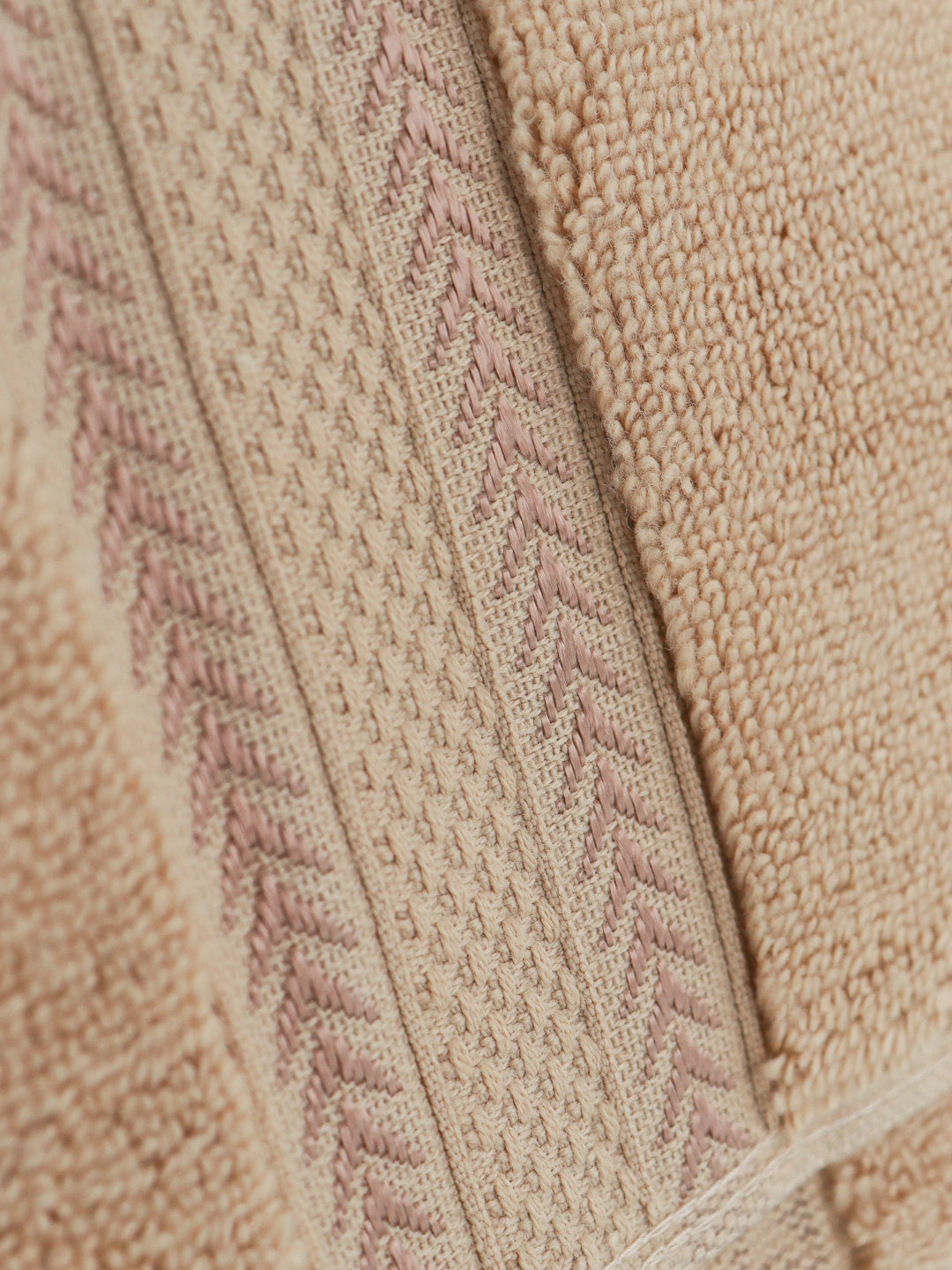 Luxury Bath Zero Twist Terry Towel Beige - 0.90m*1.80m