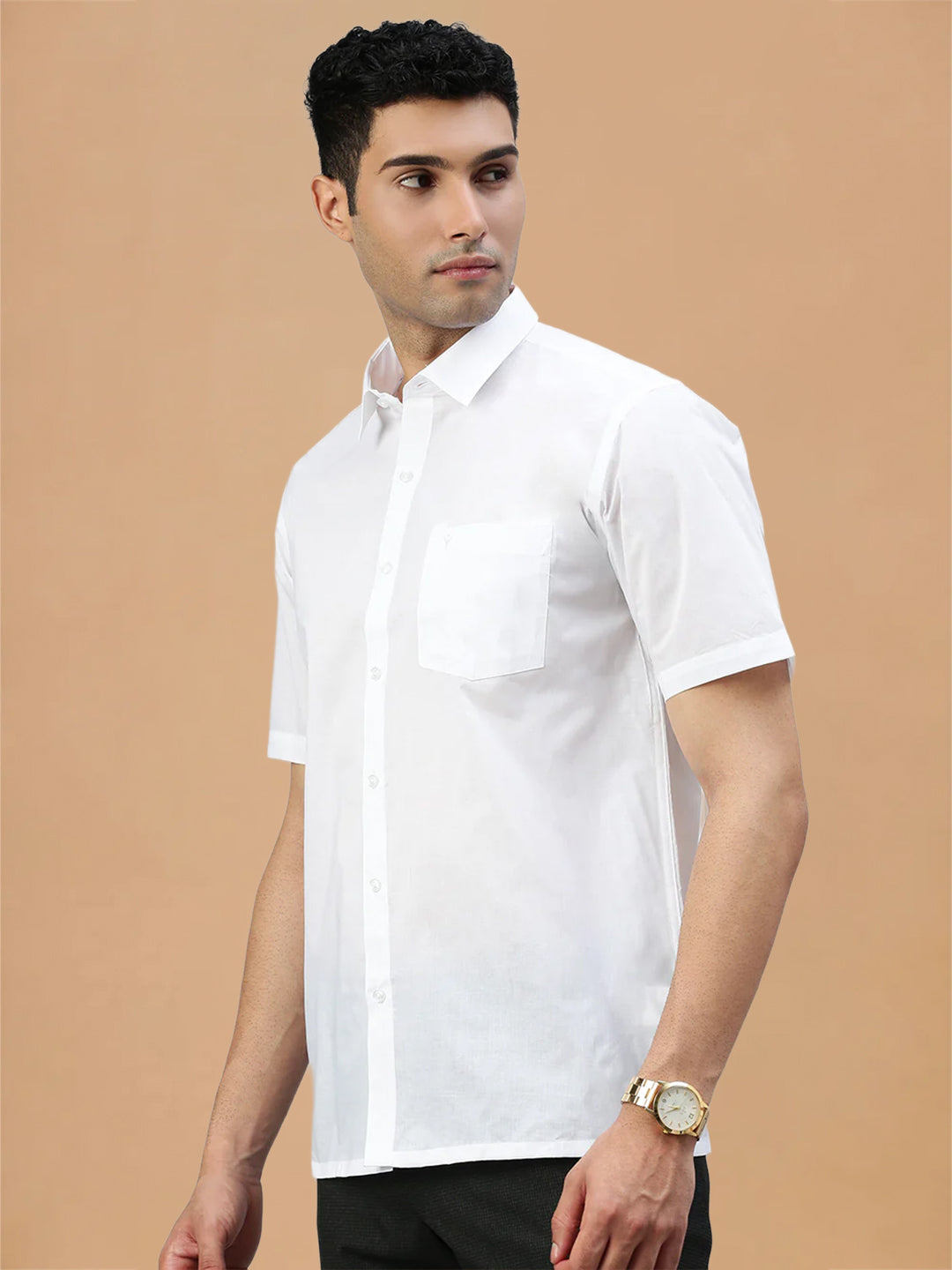 Mono Cotton White Shirt – Nanow Premium