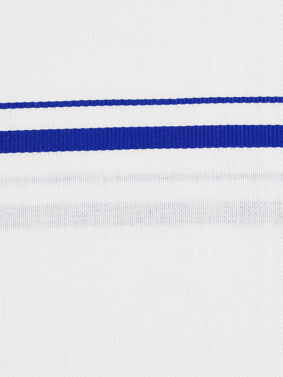 Cotton White Bath Towel Tiger BB-Zoom view