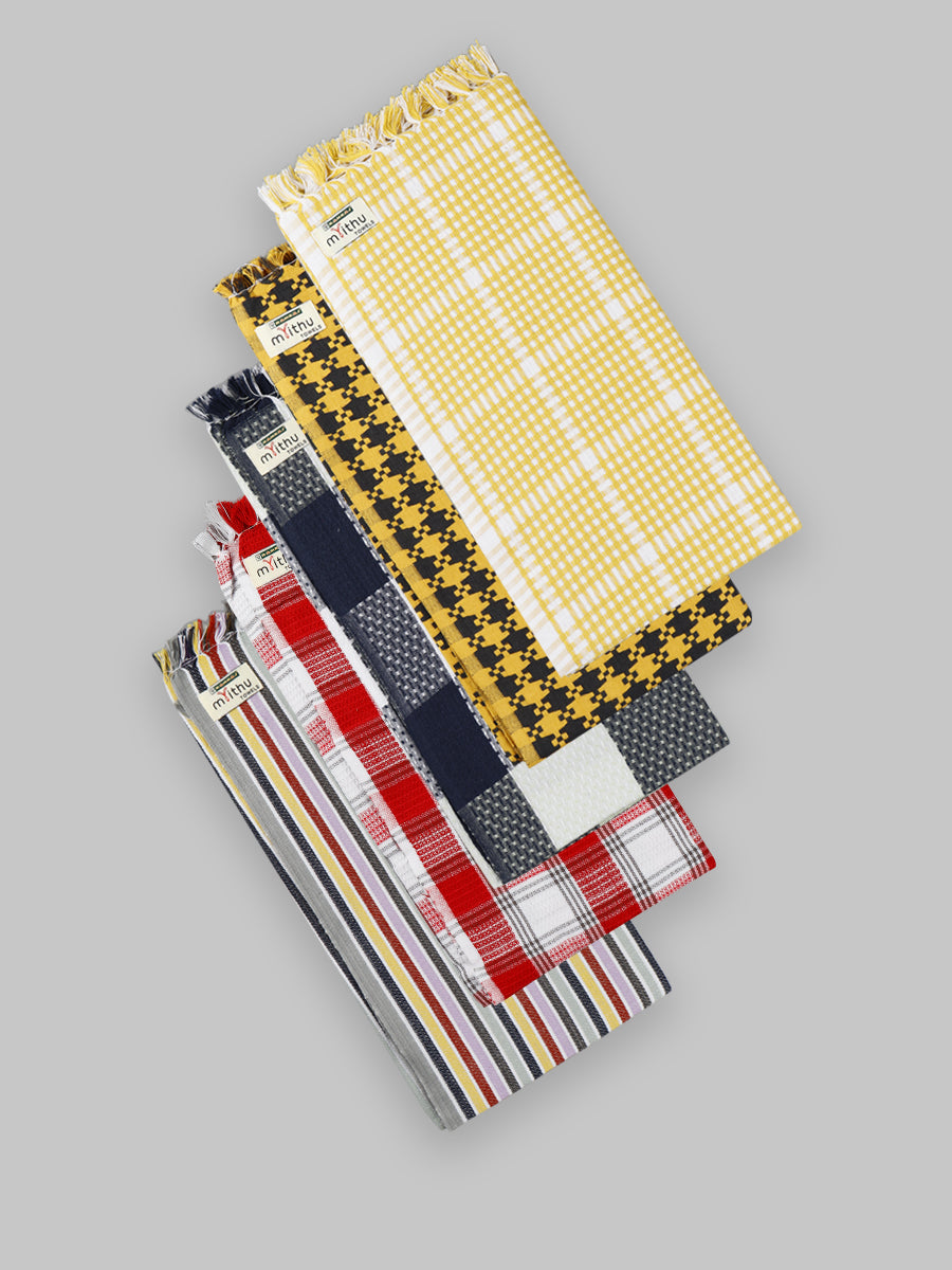 Cotton Colour Bath Towel Marutham-Mix