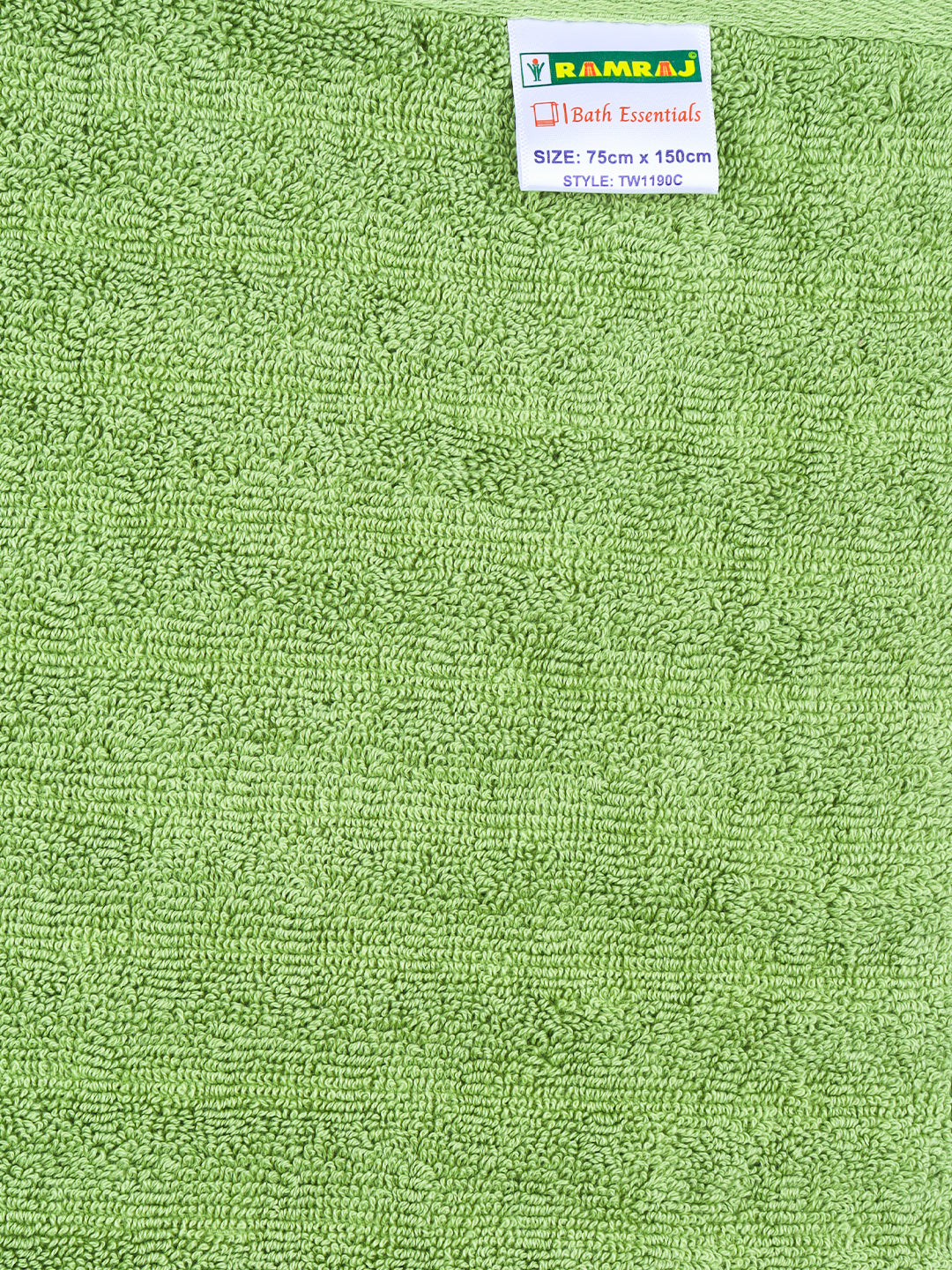 Luxury Terry Low Twist  Bath Towel Fern Green