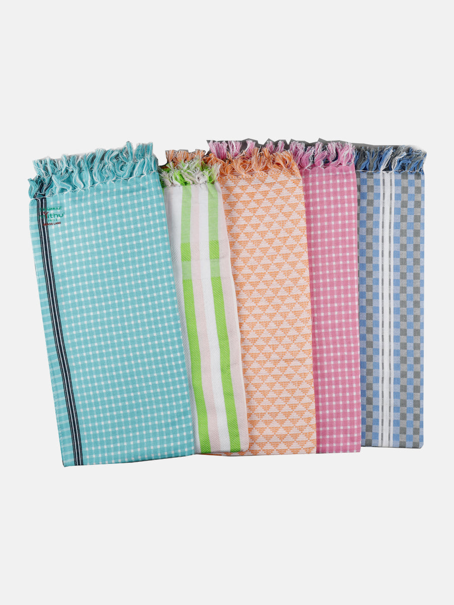 Cotton Colour Bath Towel Grassland 30x60-Mix