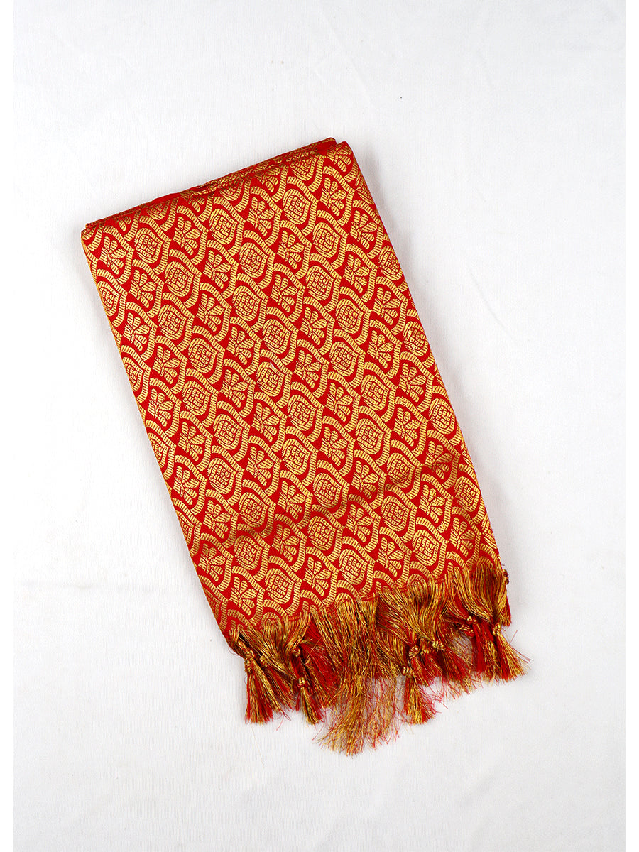 Jari Shawl/Ponnadai 212-Maroon