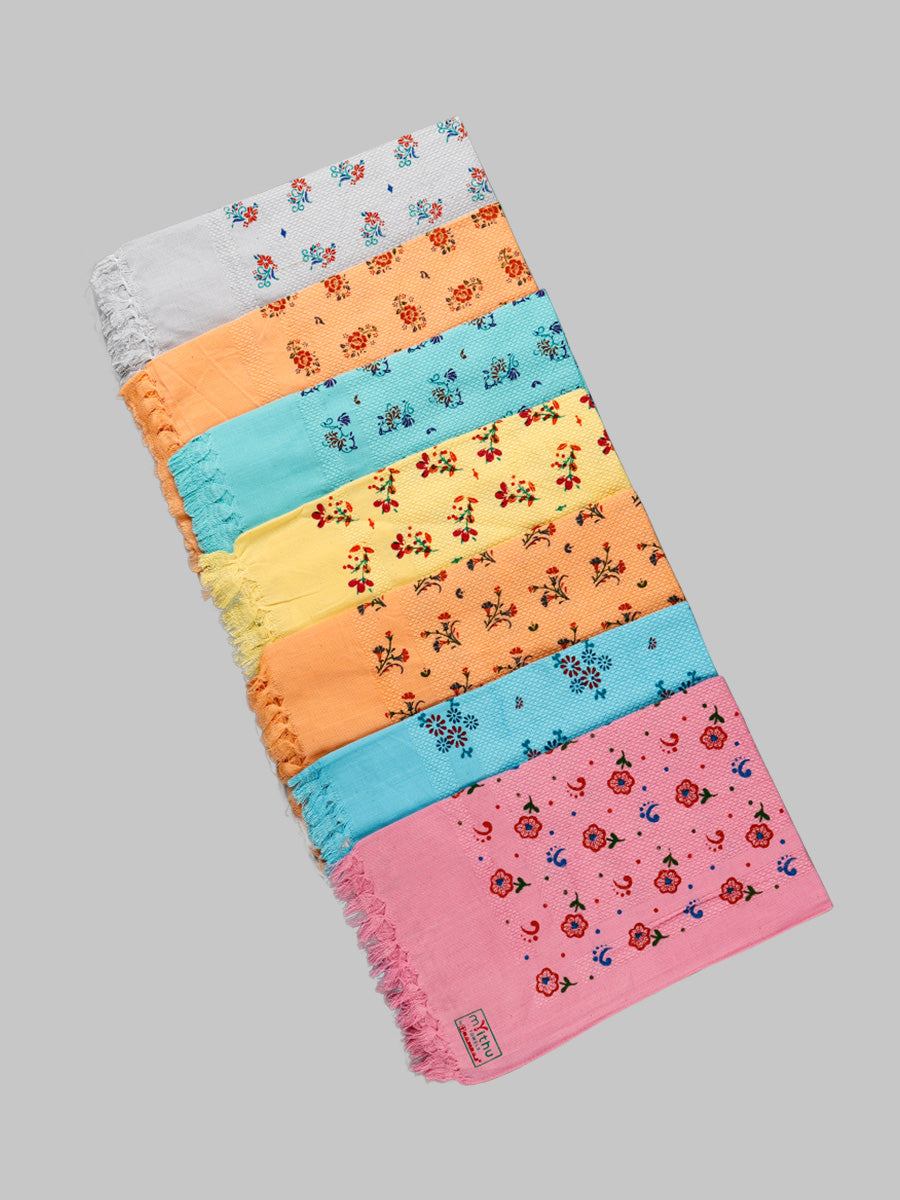 Cool Touch Napkin Print Colour (4 PCs Pack)-Mix alternative colours