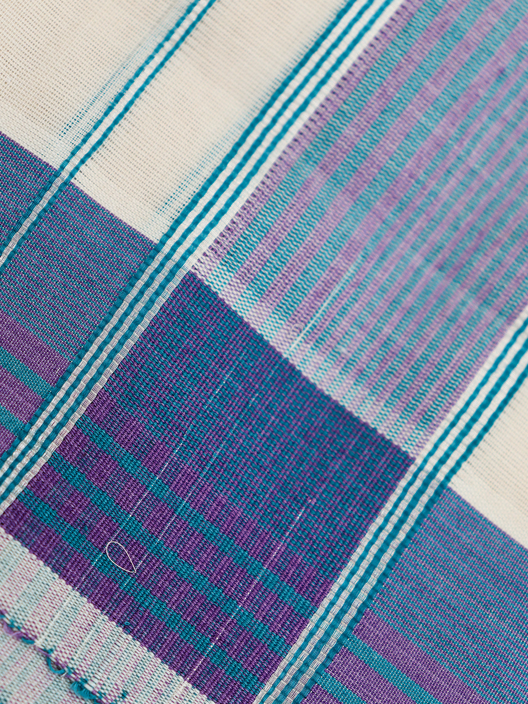 Men Premium Handloom Cream Dhoti with Fancy Border HLM94