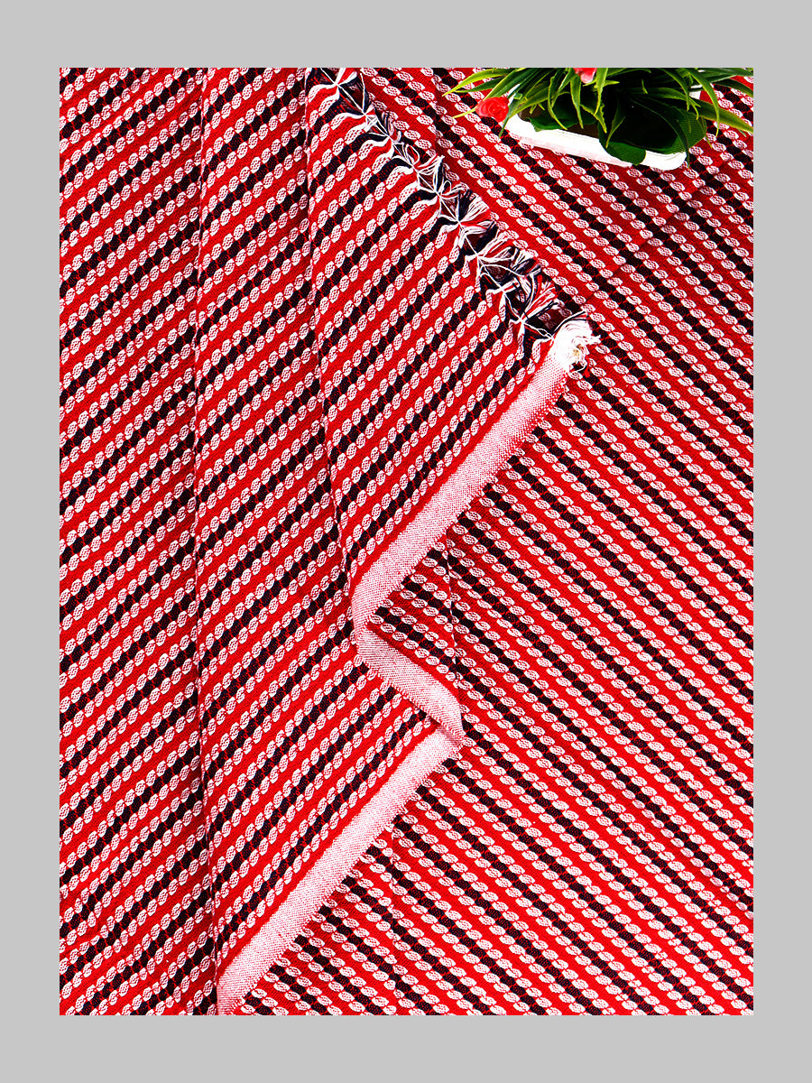 Kurunji Cotton Colour Bath Towel-Double side view