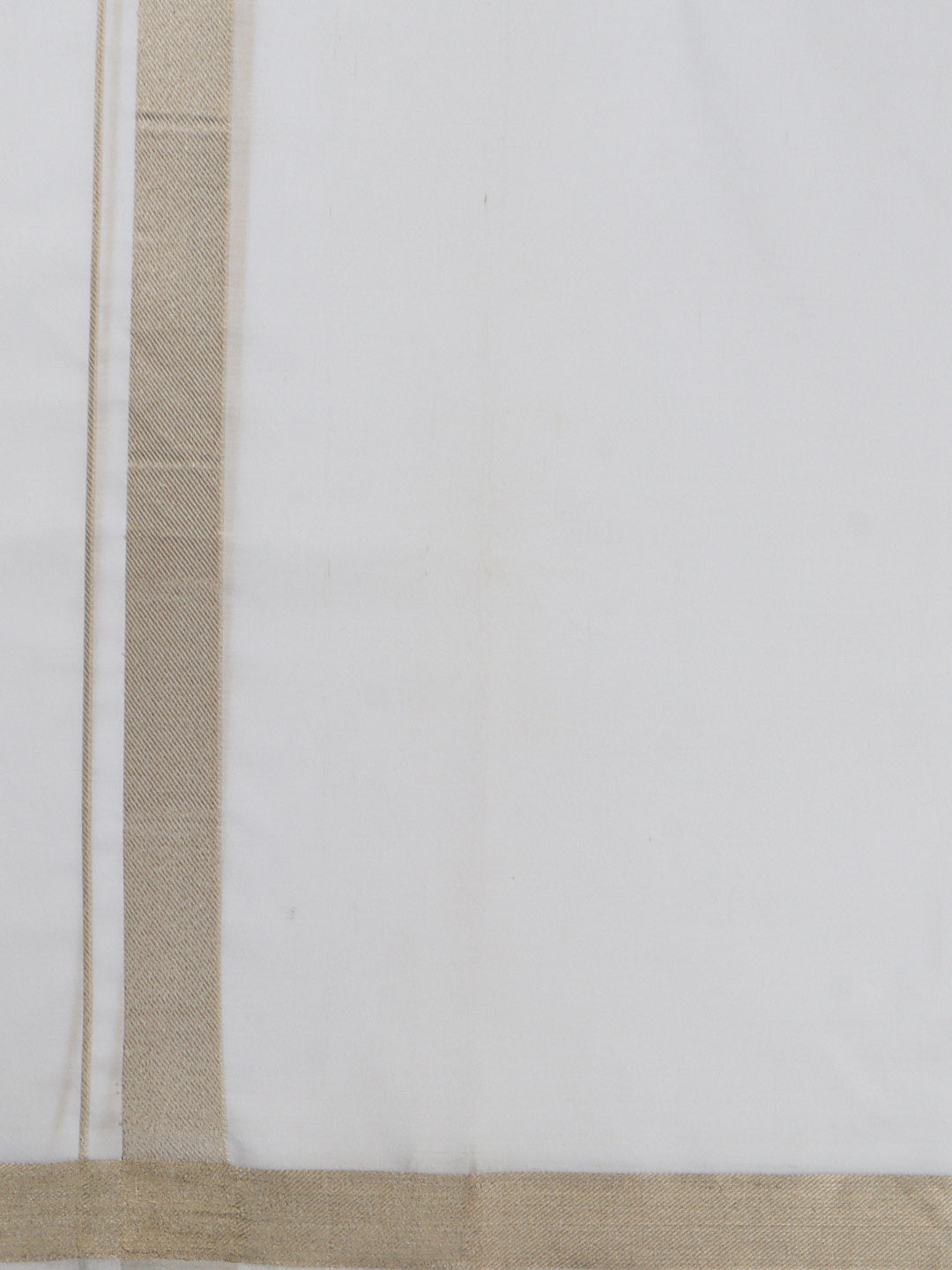Men 100% Cotton Double Border Dhoti Majesty