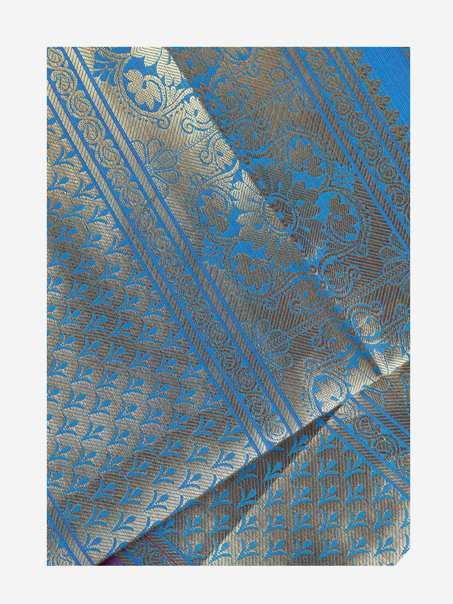 Jari Shawl/Ponnadai 209-Pattern view