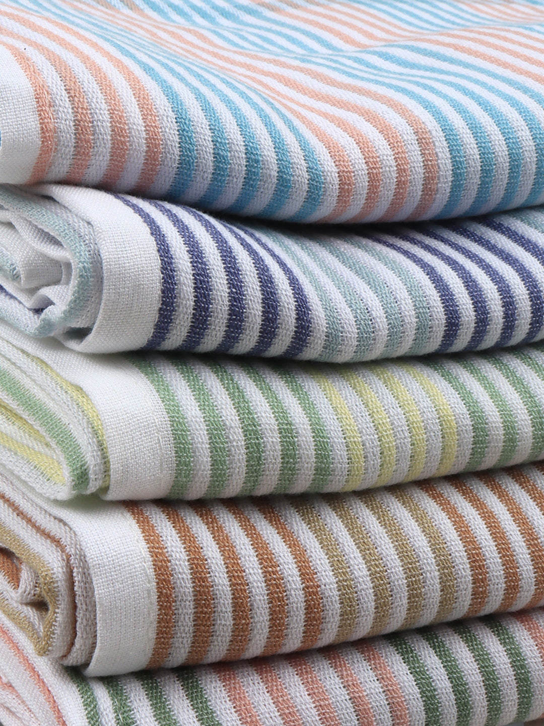 100% Cotton Stripes Designed Signature Bath Towel Pack of 2 1150