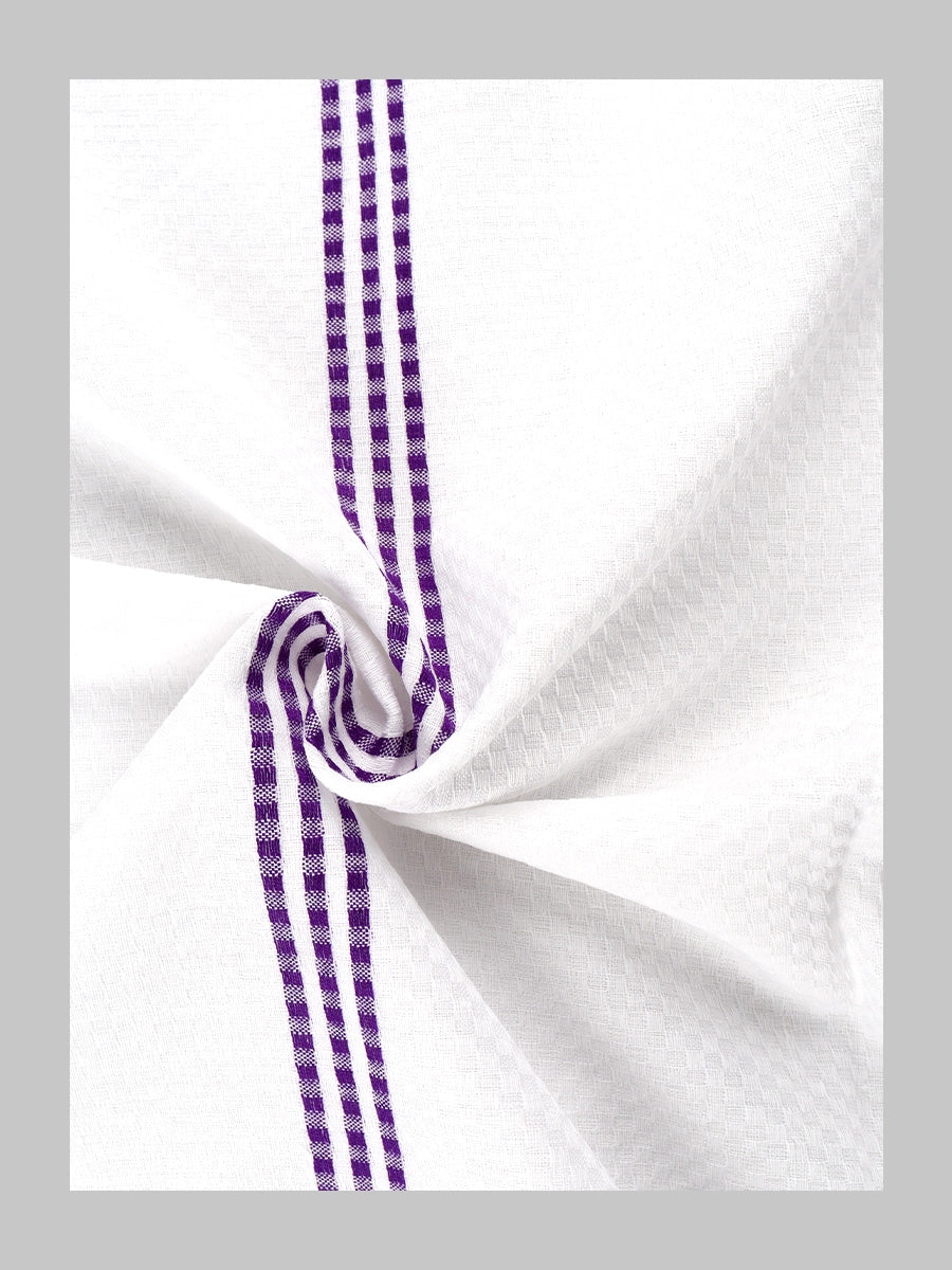 Cotton White Bath Towel Cypress-Zoom view