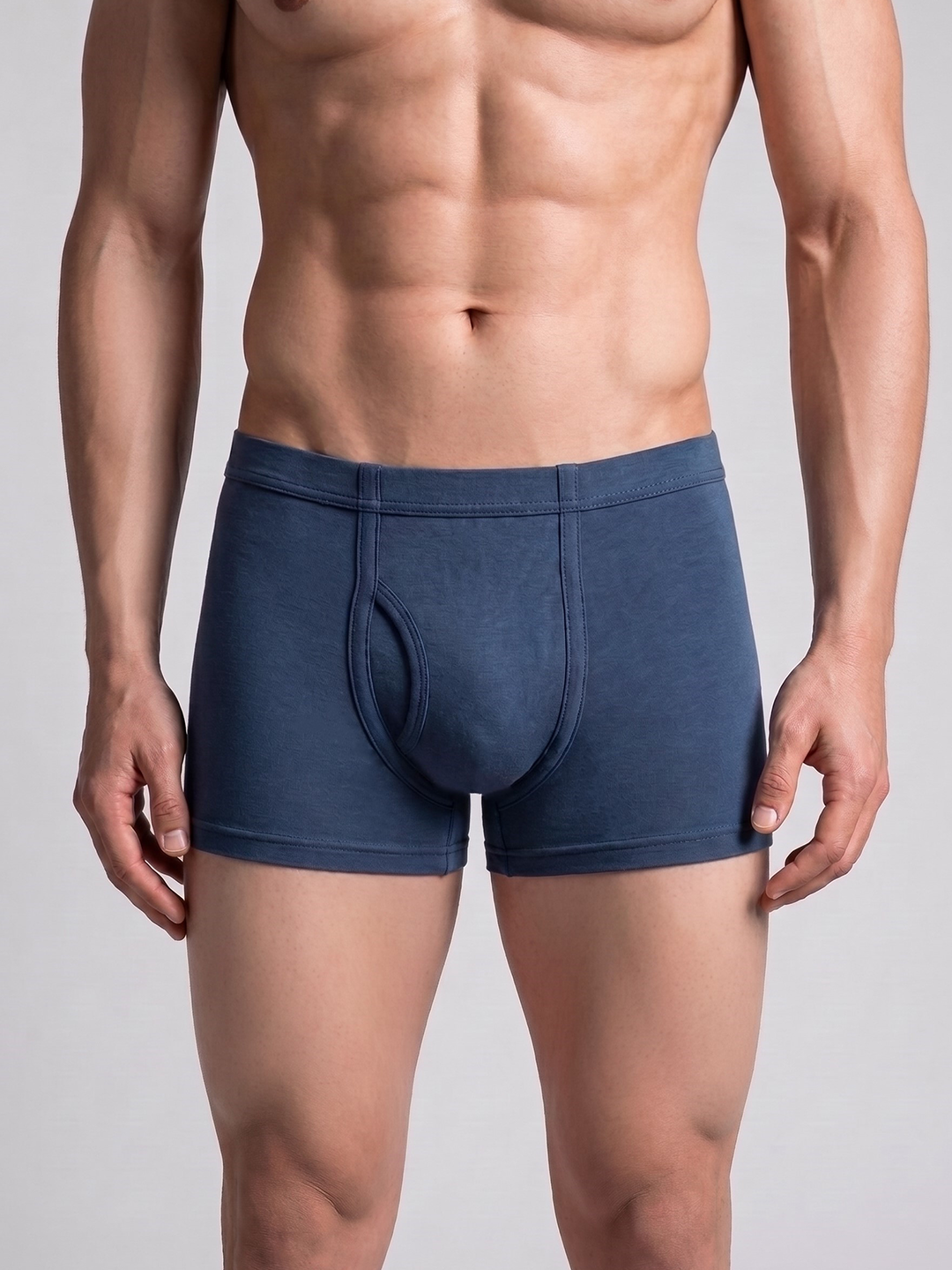 Combed Cotton Assorted Colour IE Without Pocket Trunk Vintrack (Pack of 2)