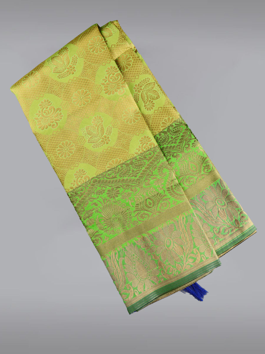 Jari Shawl/Ponnadai 511-Green