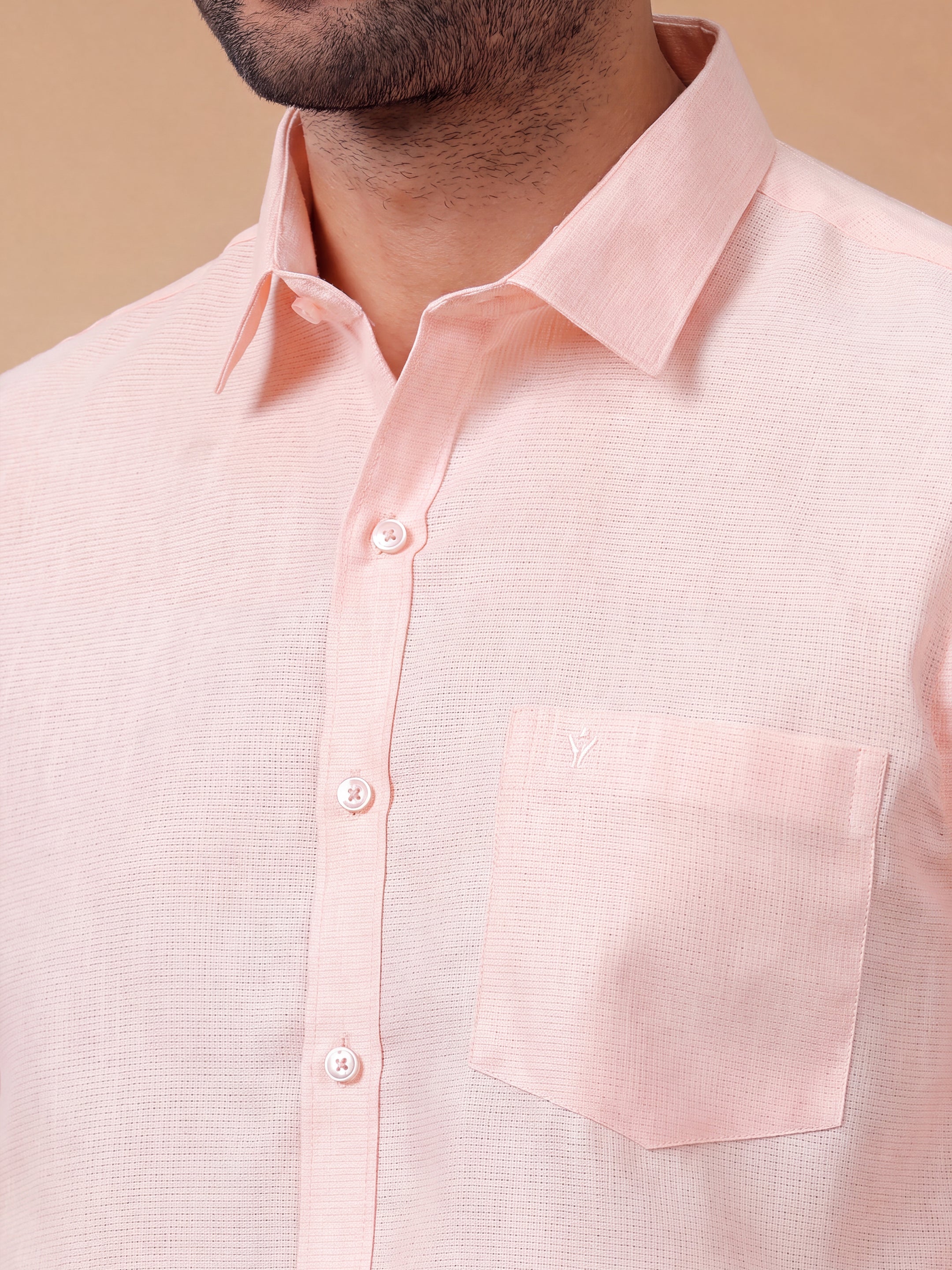 Cotton Rich Mandys Pink Regular Fit Shirt T25 TA4