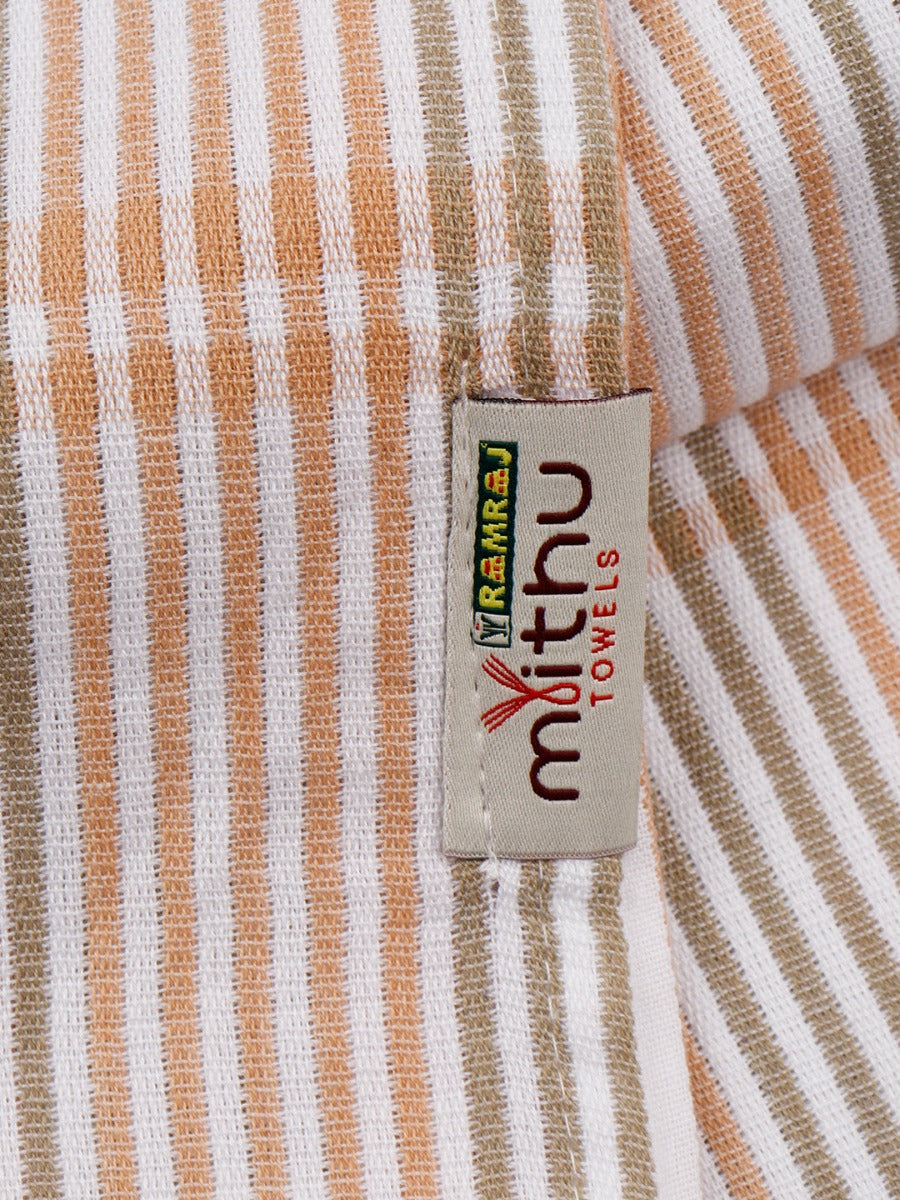 100% Cotton Striped Family Bath Towel Signature 1109 (Pack of 5)