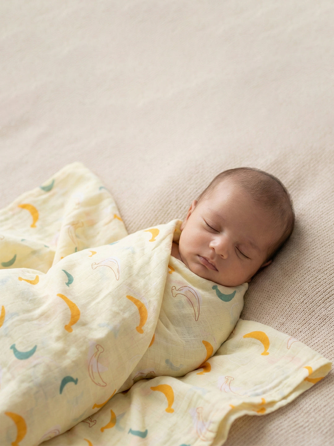 Ultra Soft Newborn Baby Wrapping Cloth (Pack of 3) Lightweight & Breathable Cotton | 1m x 1m