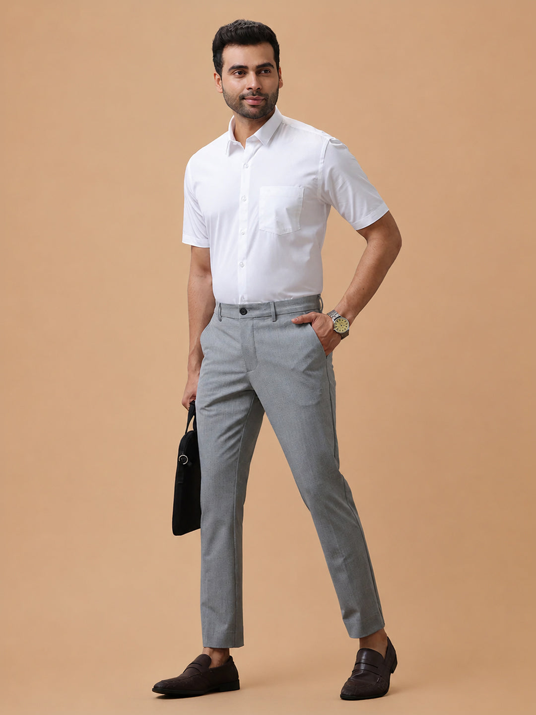 Premium Cotton White Shirt – Luxury Cotton | Liberty Cut