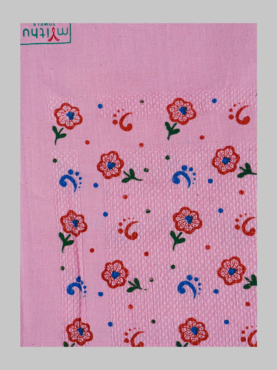 Cool Touch Napkin Print Colour (4 PCs Pack)-Pink one