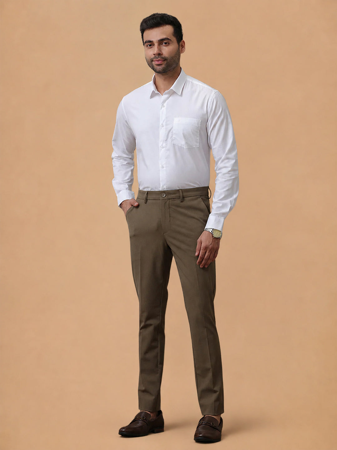 Wrinkle Free White Shirt – Soft Touch | Stay Sharp All Day
