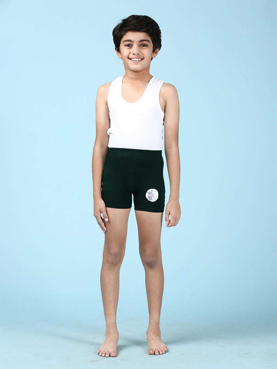 Boys Combed Cotton Assorted Colours Drawer (Pack of 5)