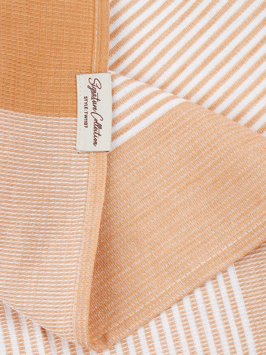 100% Cotton Signature Striped Bath Towel 1107 (Pack of 3)