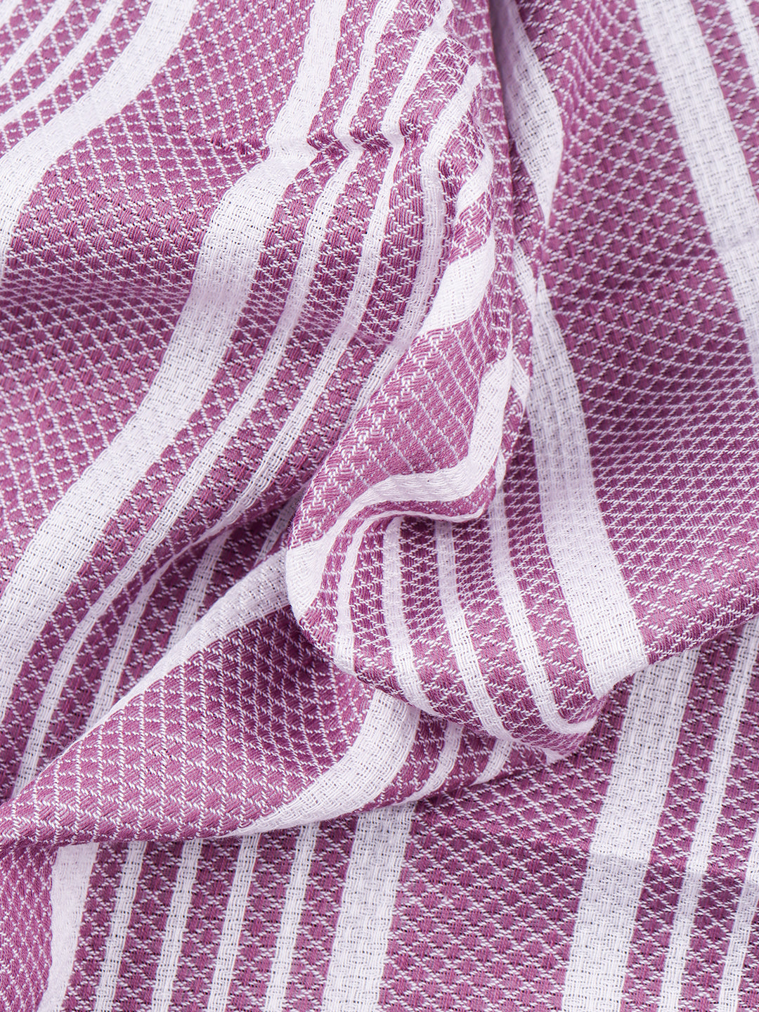 100% Cotton Striped Family Bath Towel Signature 1128 (Pack of 5)