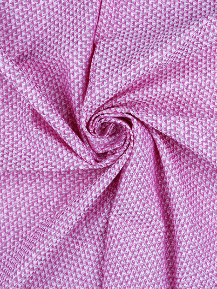 100% Cotton Signature Checked Bath Towel 1111 (Pack of 3)