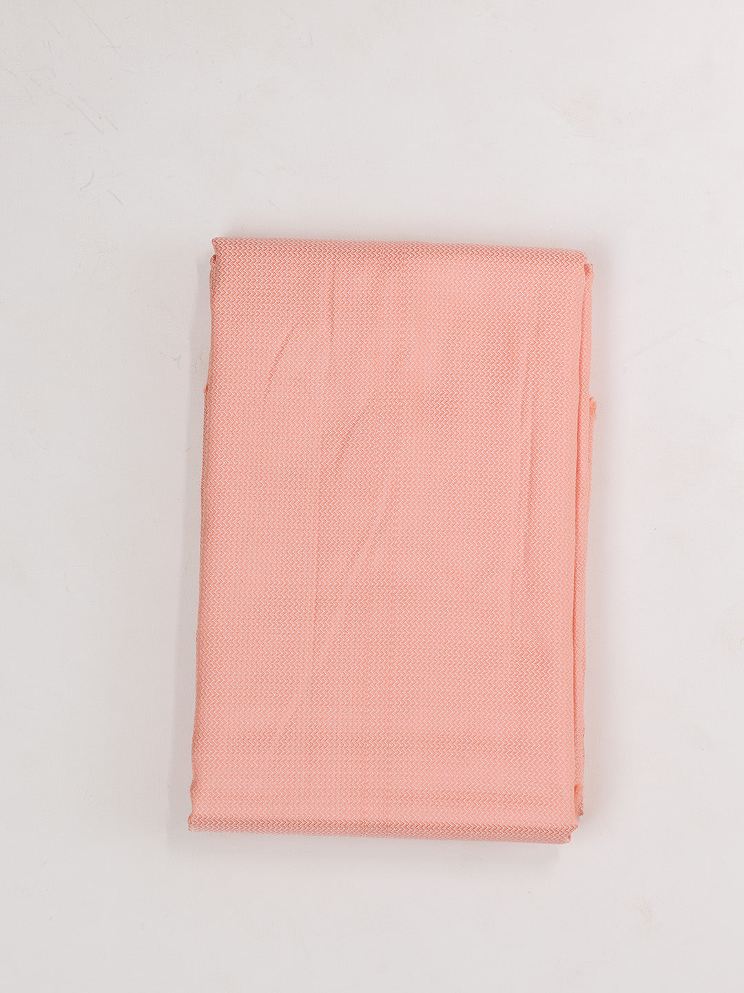 Men Pure Silk Mix Herring Bone Shirting Fabric Rose HBC09