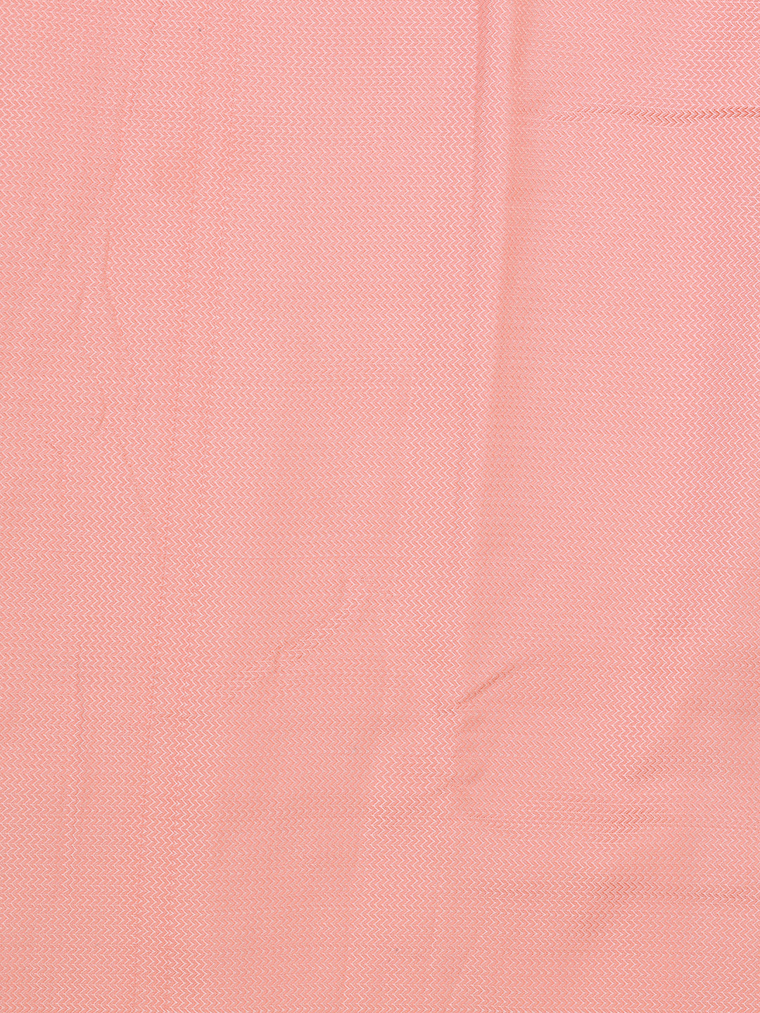 Men Pure Silk Mix Herring Bone Shirting Fabric Rose HBC09